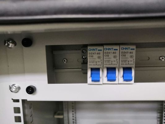 IP65 14U Outdoor Telecom Cabinet Powder Coating Finish